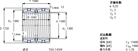 SKF BT4B 331950/HA4